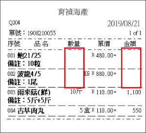有金額銷貨單單據格式(rep_slip2a)